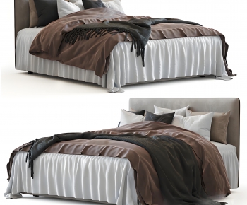 Modern Double Bed-ID:769954926