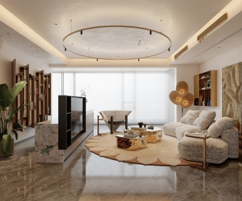 Modern A Living Room-ID:219728981