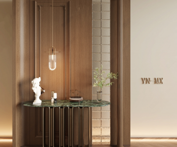 French Style Wooden Screen Partition-ID:109419851