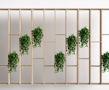 Modern Wooden Screen Partition-ID:458290698
