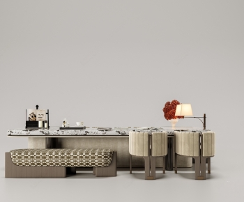 Modern Dining Table And Chairs-ID:295109993