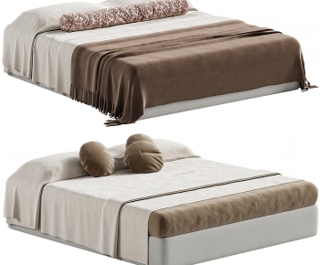 Modern Double Bed-ID:774746895