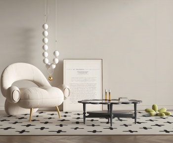 French Style Single Sofa-ID:996819024