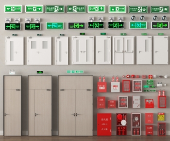 Modern Fire Door-ID:423275953