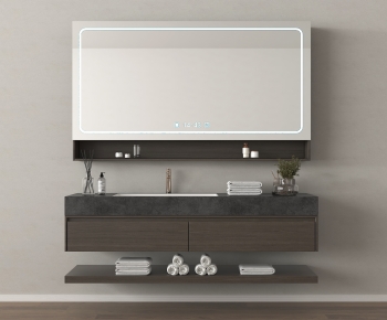 Modern Bathroom Cabinet-ID:102059897