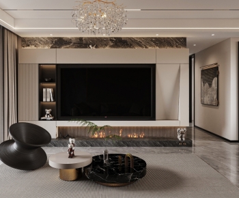 Modern A Living Room-ID:140424976