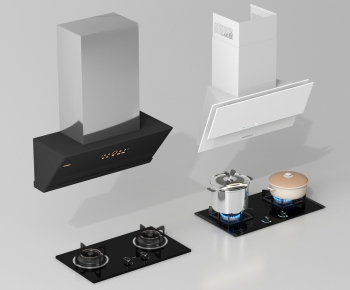 Modern Kitchen Electric Gas Range-ID:300116062