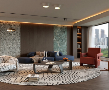 Modern A Living Room-ID:803221943