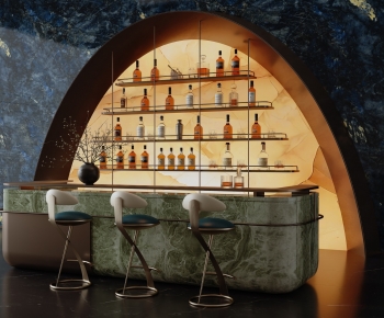Modern Counter Bar-ID:355678089