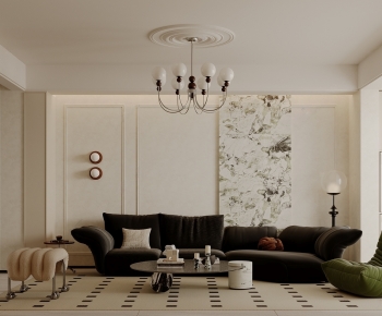 French Style A Living Room-ID:162167073