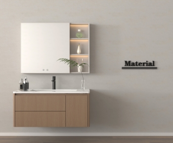 Modern Bathroom Cabinet-ID:470439916