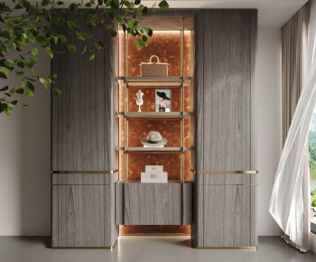 New Chinese Style Decorative Cabinet-ID:287939074
