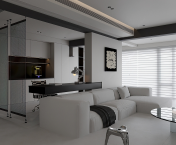 Modern A Living Room-ID:860841045