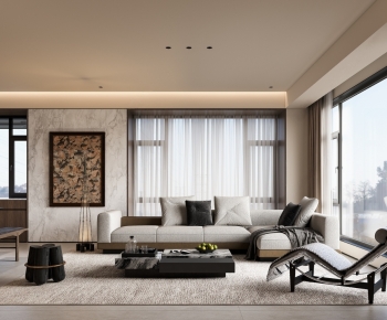 Modern A Living Room-ID:617397078