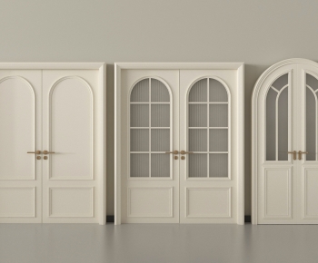 French Style Double Door-ID:862057922