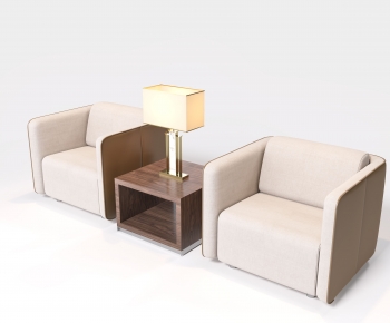 New Chinese Style Single Sofa-ID:612533094