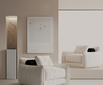 Modern Single Sofa-ID:732641947