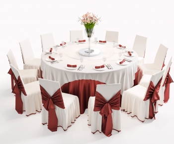 Modern Dining Table And Chairs-ID:570461992