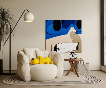 Modern Single Sofa-ID:825886964