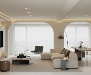 Modern A Living Room-ID:446027042