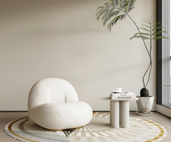 Modern Single Sofa-ID:690121899