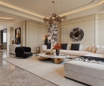 Modern A Living Room-ID:831971291