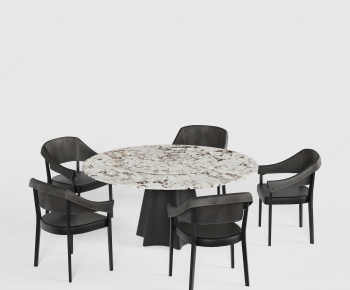 Modern Dining Table And Chairs-ID:504326118