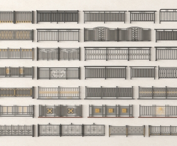 New Chinese Style Guardrail-ID:589119916
