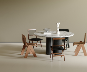 Modern Dining Table And Chairs-ID:860071229