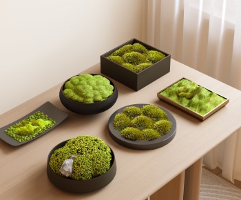 Modern Potted Green Plant-ID:198893075