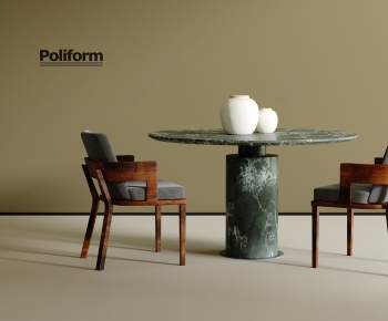 Modern Dining Table And Chairs-ID:156980046