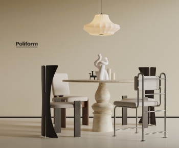 Modern Dining Table And Chairs-ID:861058953