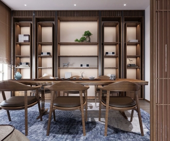 New Chinese Style Tea House-ID:584604988