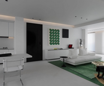 Modern A Living Room-ID:585906034