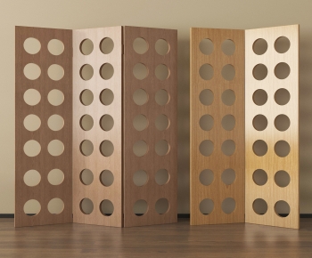 French Style Wooden Screen Partition-ID:723660045