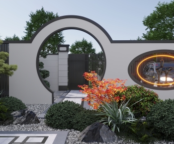 New Chinese Style Courtyard/landscape-ID:150835997
