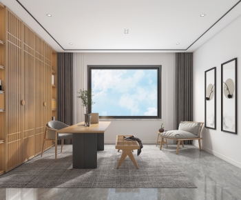 Nordic Style Study Space-ID:982808119