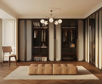 French Style Clothes Storage Area-ID:836787949