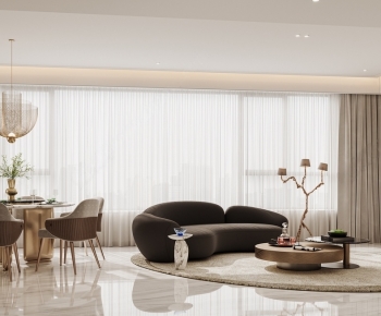 Modern A Living Room-ID:132647996