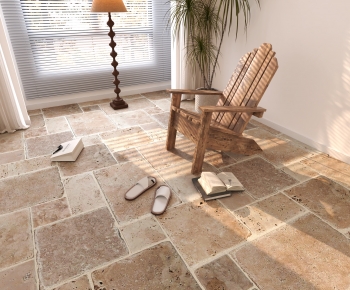 Wabi-sabi Style Lounge Chair-ID:826900095