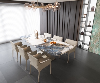 Modern Dining Table And Chairs-ID:159358028