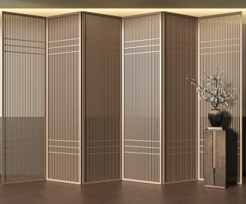 New Chinese Style Wooden Screen Partition-ID:228079085