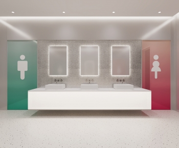 Modern Public Toilet-ID:638040077