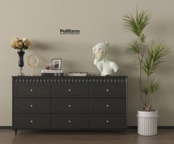 American Style Side Cabinet-ID:932384012