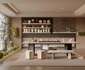 New Chinese Style Tea House-ID:191401001