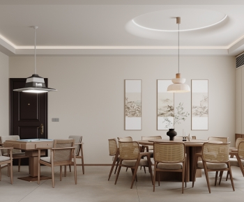 New Chinese Style Dining Room-ID:493042953