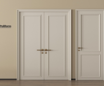 French Style Double Door-ID:409478901