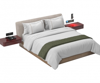 Modern Double Bed-ID:271817925