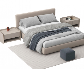 Modern Double Bed-ID:577773099