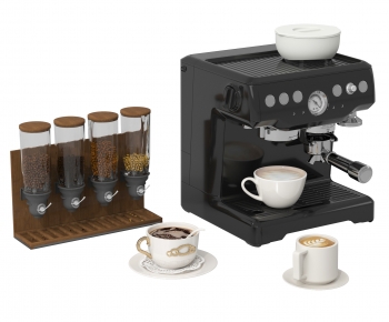 Modern Kitchen Electric Coffee Machine-ID:180998091